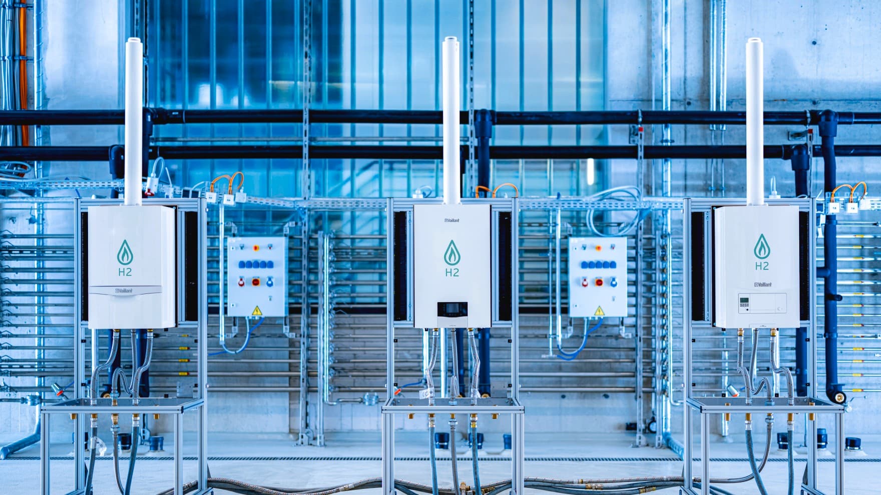 Vaillant kotao u testnoj jedinici