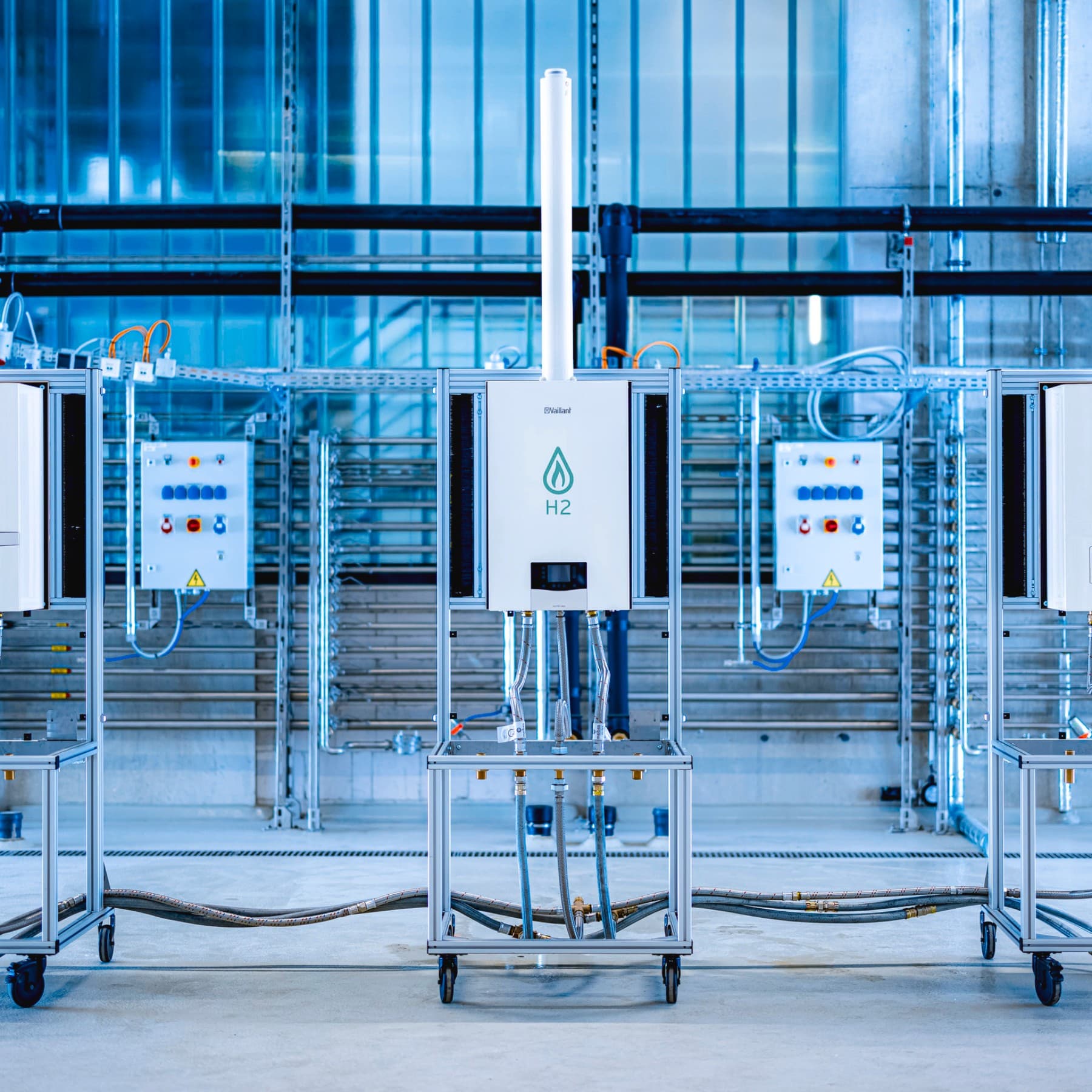 Vaillantov vodonični kotao u testnom centru