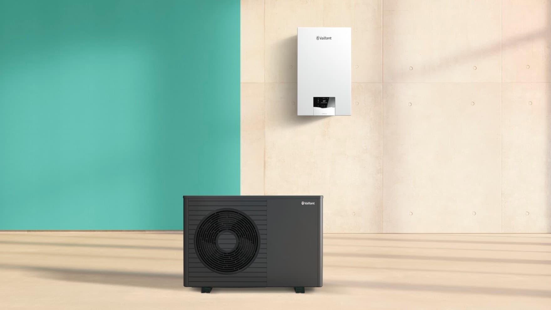 Hibridni sistem grejanja sa toplotnom pumpom aroTHERM plus i gasnim bojlerom ecoTEC plus