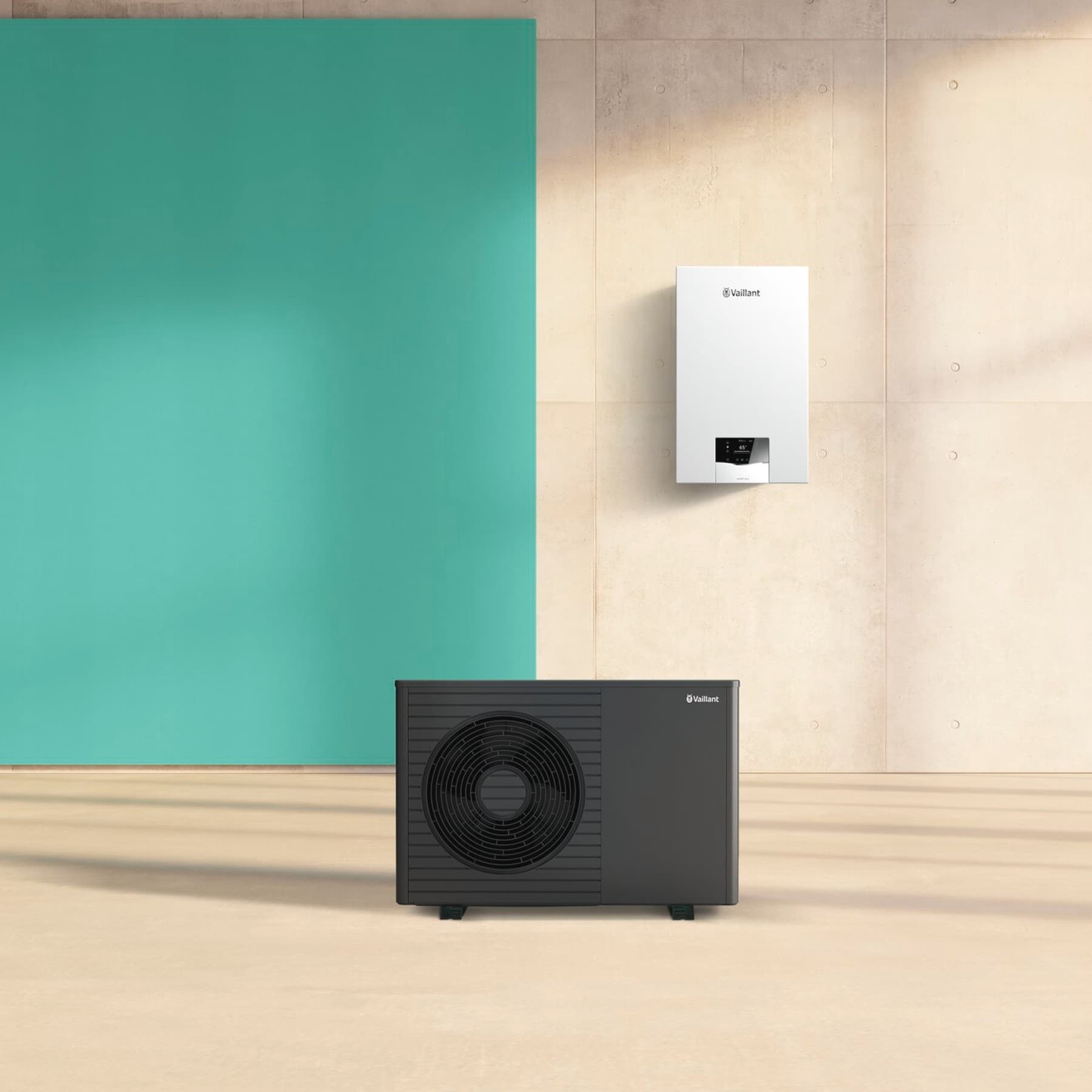 Hibridni sistem s toplotnom pumpom aroTHERM plus i gasnim kondenzacionim kotlom ecoTEC plus