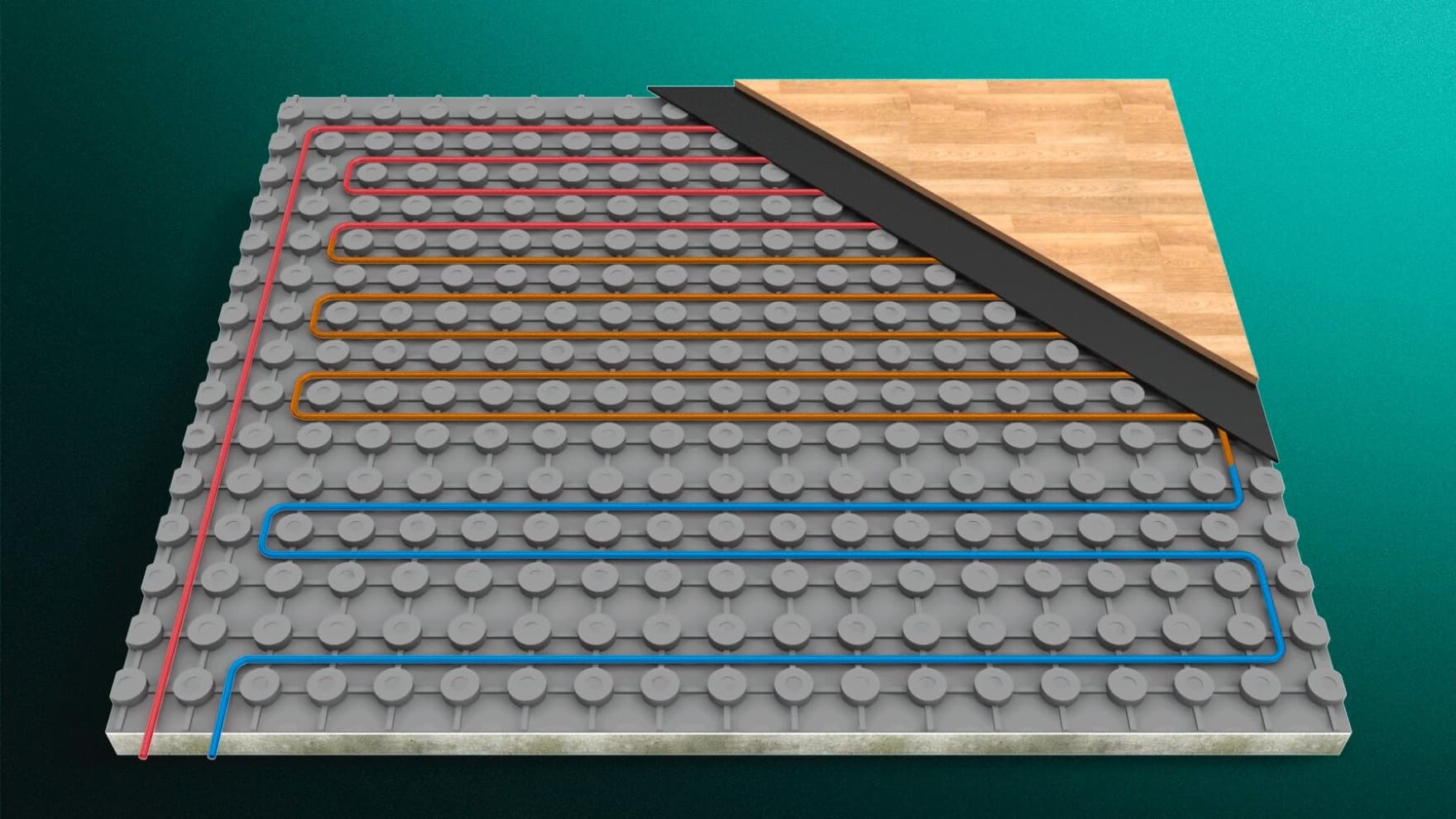 Modularno podno grijanje