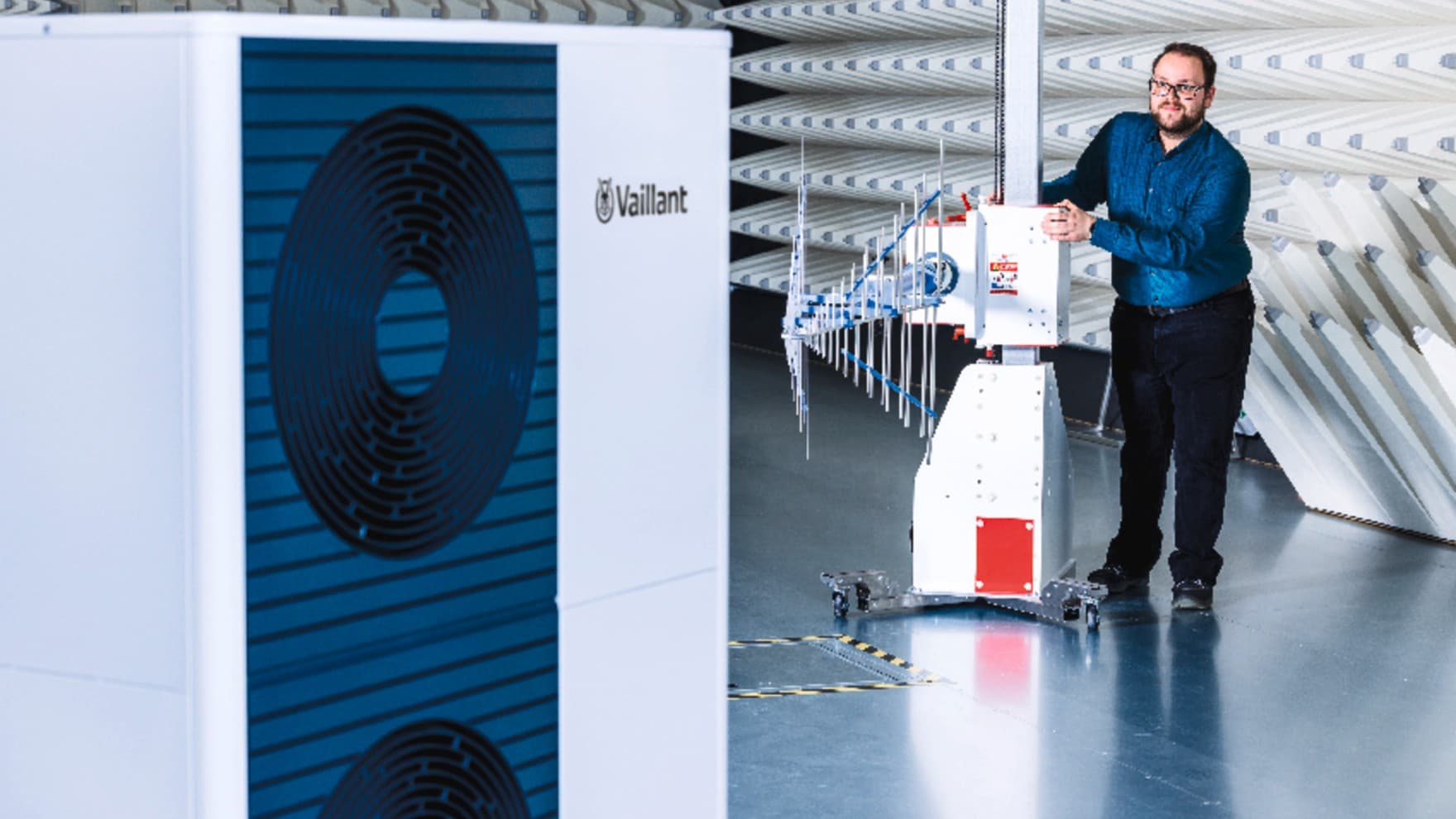 Vaillant toplotna pumpa u testnoj jedinici