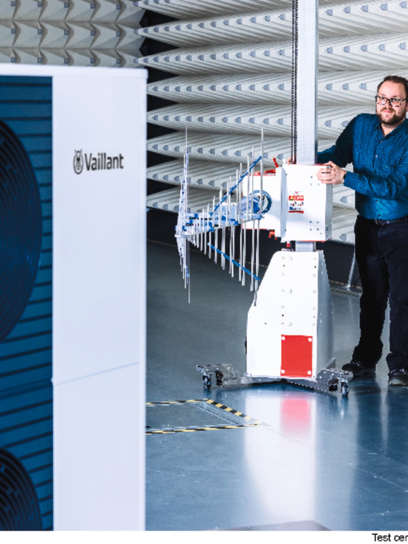 Vaillant toplotna pumpa u testnoj jedinici