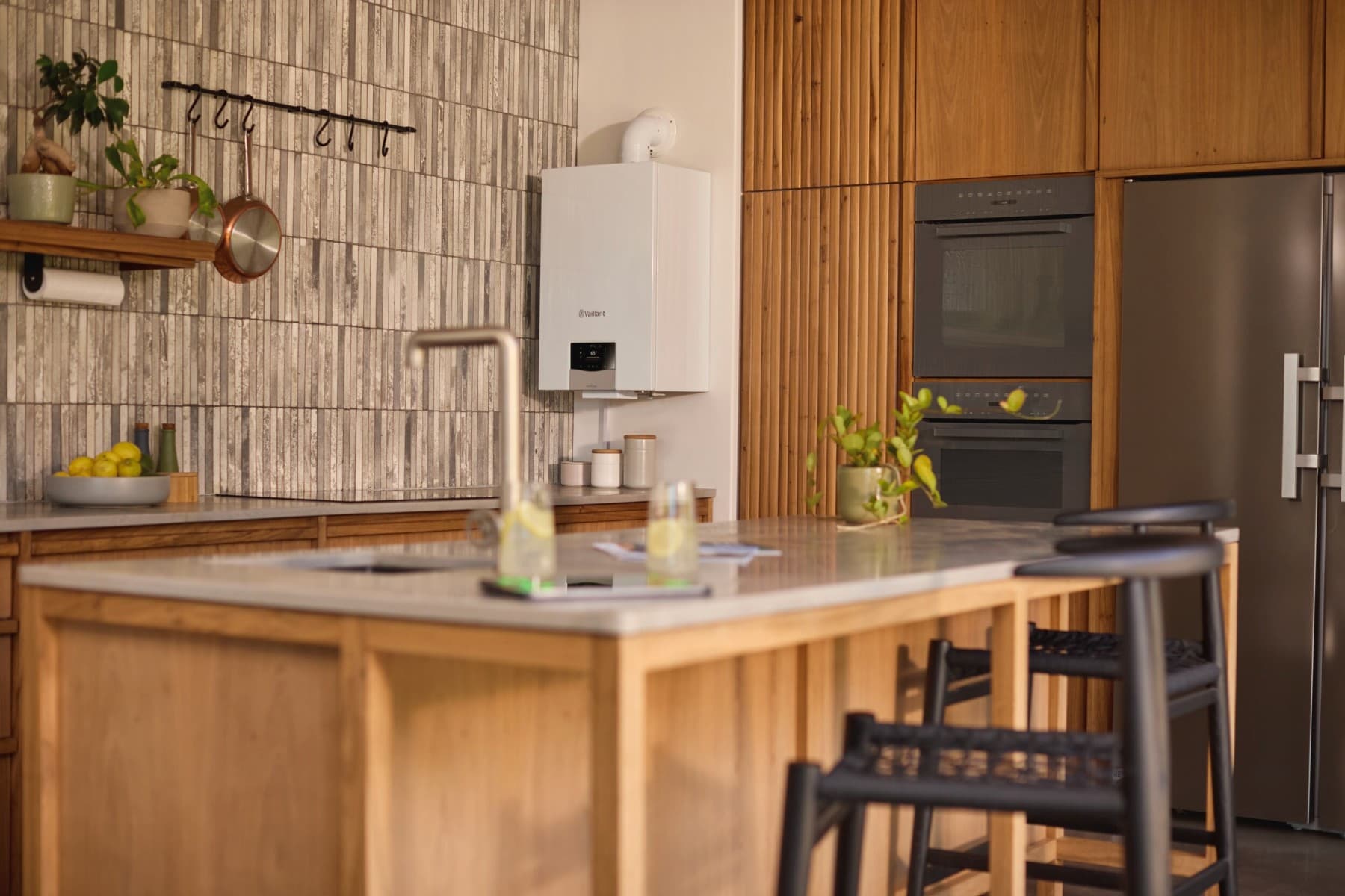Kuhinja sa Vaillant ecoTEC plus uređajem